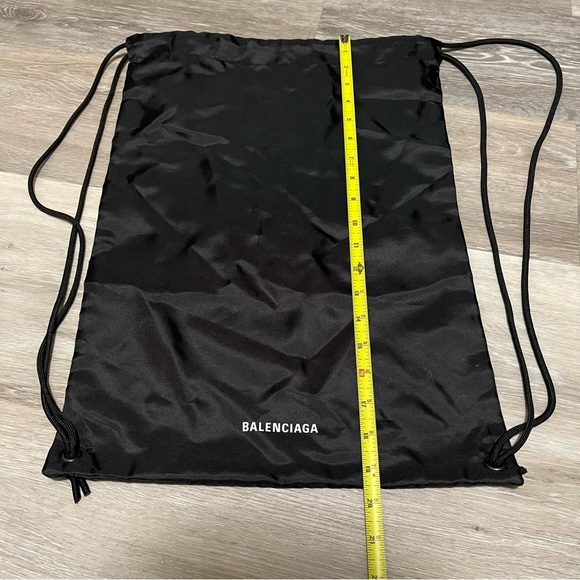 Balenciaga Nylon Drawstring Backpack Bag 14x19.5 - Picture 5 of 5